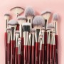 Set 30 pensule make-up Beili Red PR30 Vegan