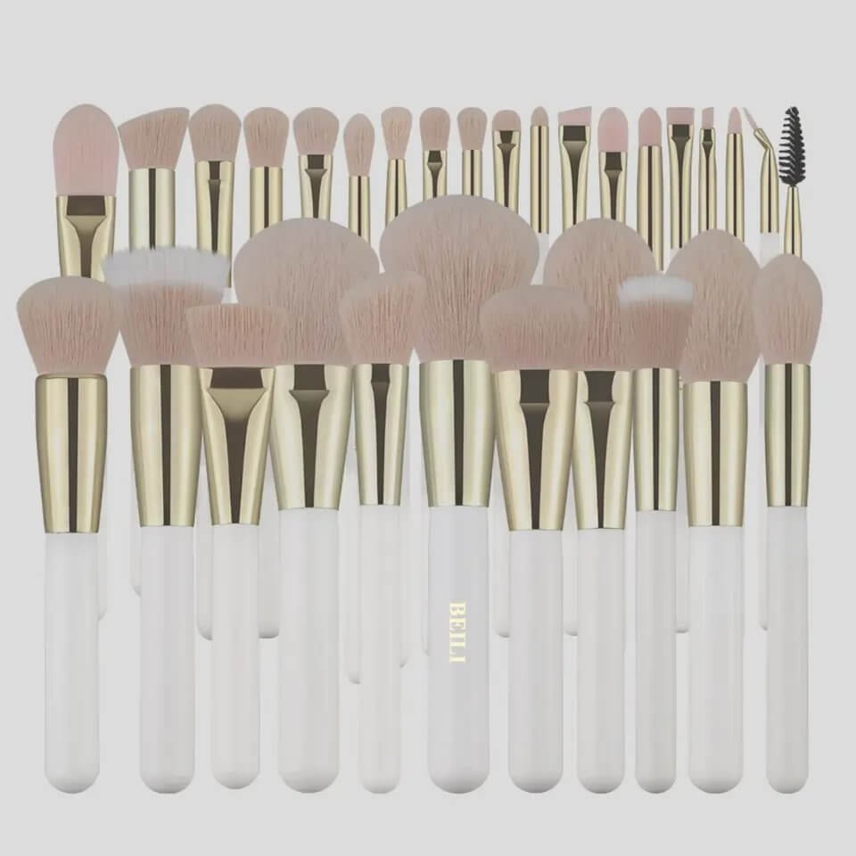 Set 30 pensule make-up Beili White Complete Vegan