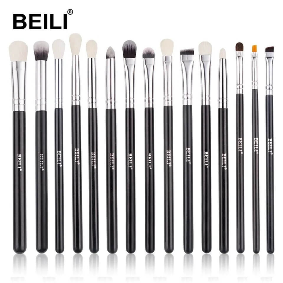 Set 15 pensule make-up Beili Exclusive
