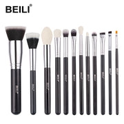 Set 12 pensule make-up Beili Black