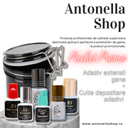 Pachet Promo Adezivi Extensii Gene 5ml + Cutie depozitare adezivi