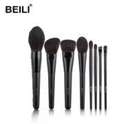 Set 8 pensule make-up Beili Luxury Black Vegan
