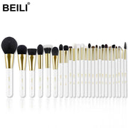 Set 25 pensule make-up Beili White Gold