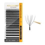 Extensii Gene Nagaraku 7D W gata facute, 12 linii