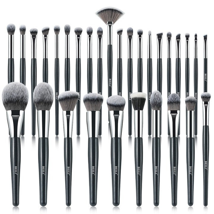 Set 30 pensule make-up Beili Dark Grey PB30 Vegan