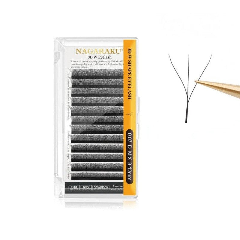 Extensii Gene Nagaraku 3D W gata facute, 12 linii