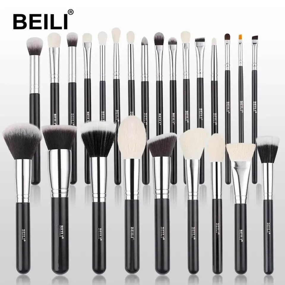 Set 25 pensule make-up Beili Black