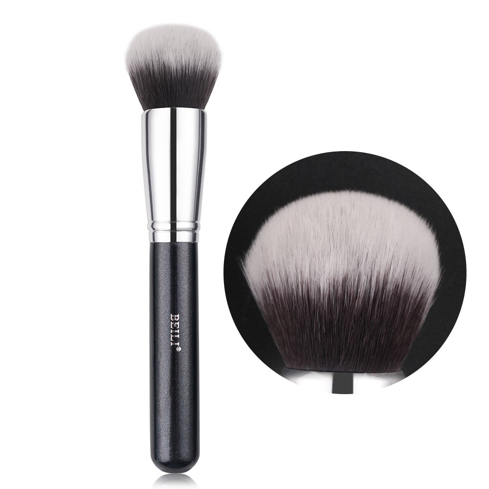 Pensula fond de ten par sintetic Beili Black B102