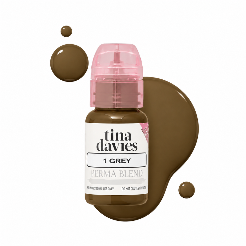 Perma Blend Luxe PMU Ink - Tina Davies Grey Luxe 15ML
