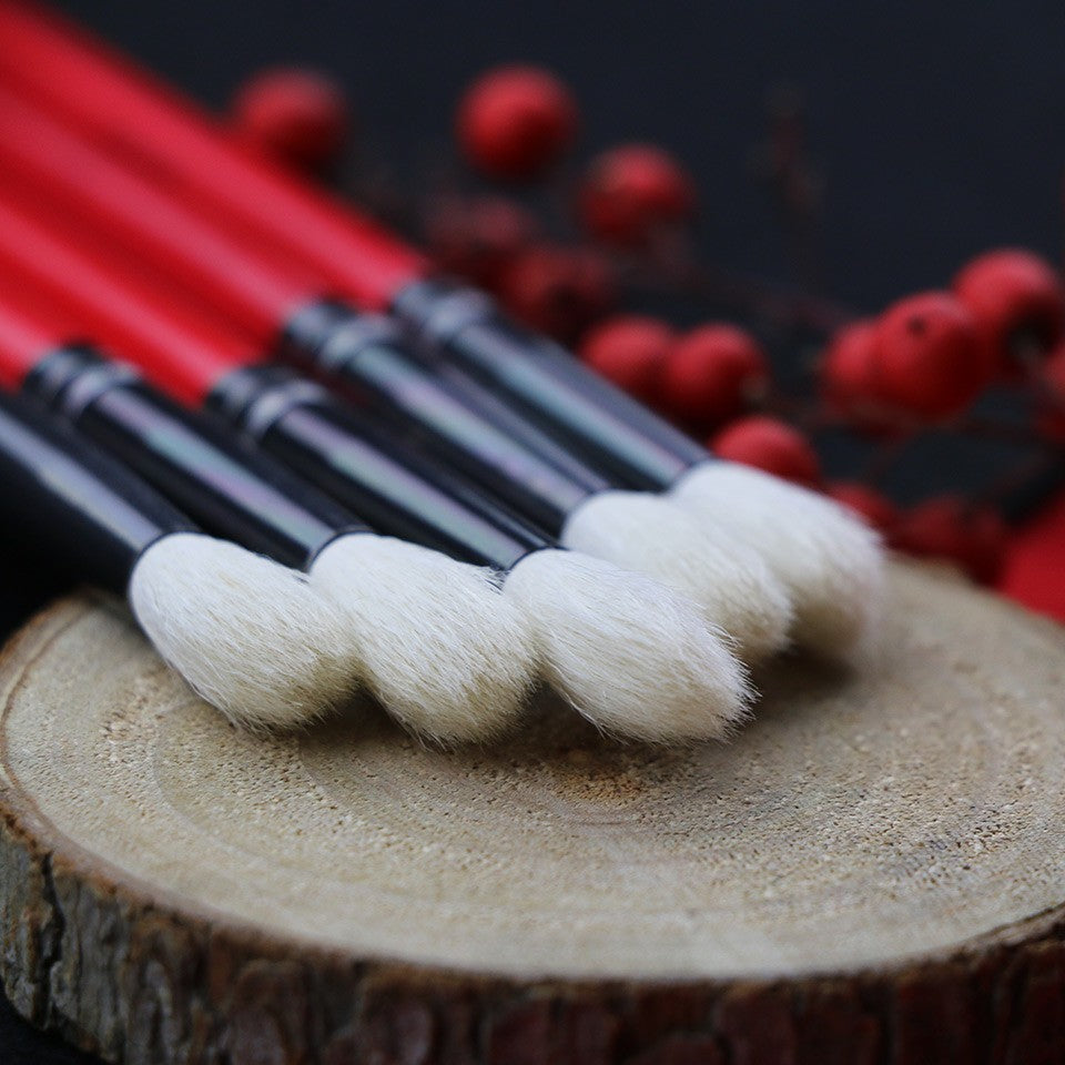 Pensula blending par capra Beili Red H134