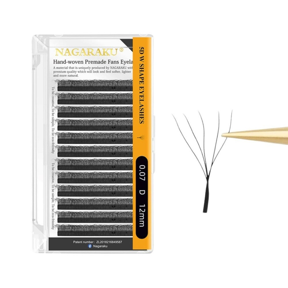 Extensii Gene Nagaraku 5D W gata facute, 12 linii