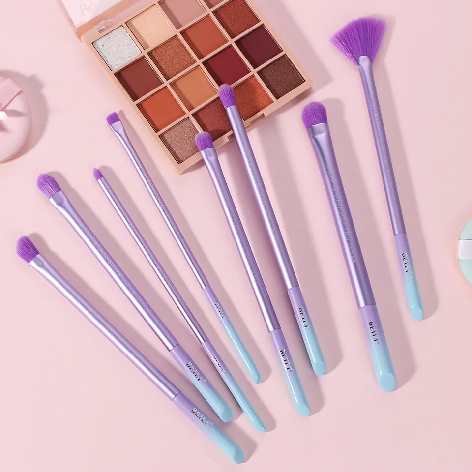 Set 12 pensule make-up Beili Purple Vegan