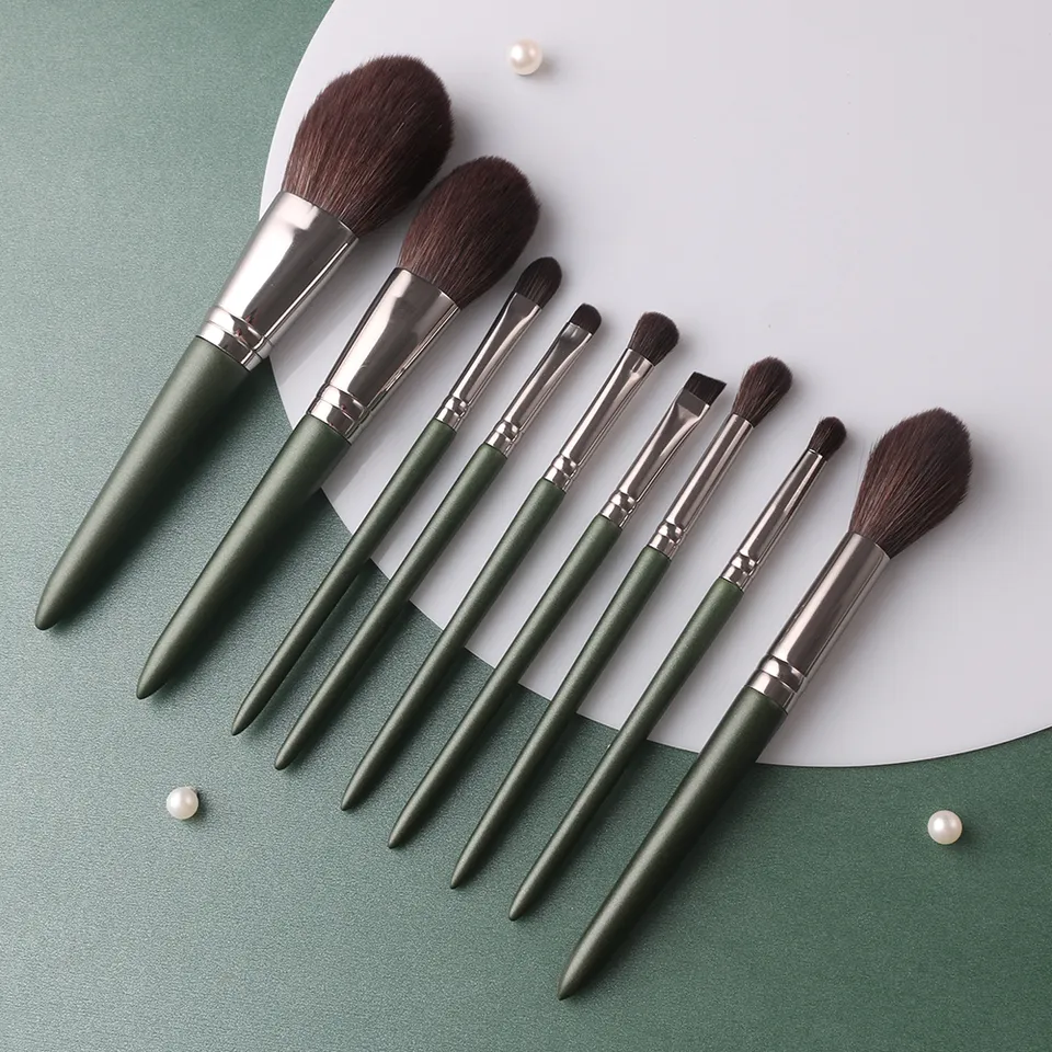 Set 9 pensule make-up Beili Green Vegan