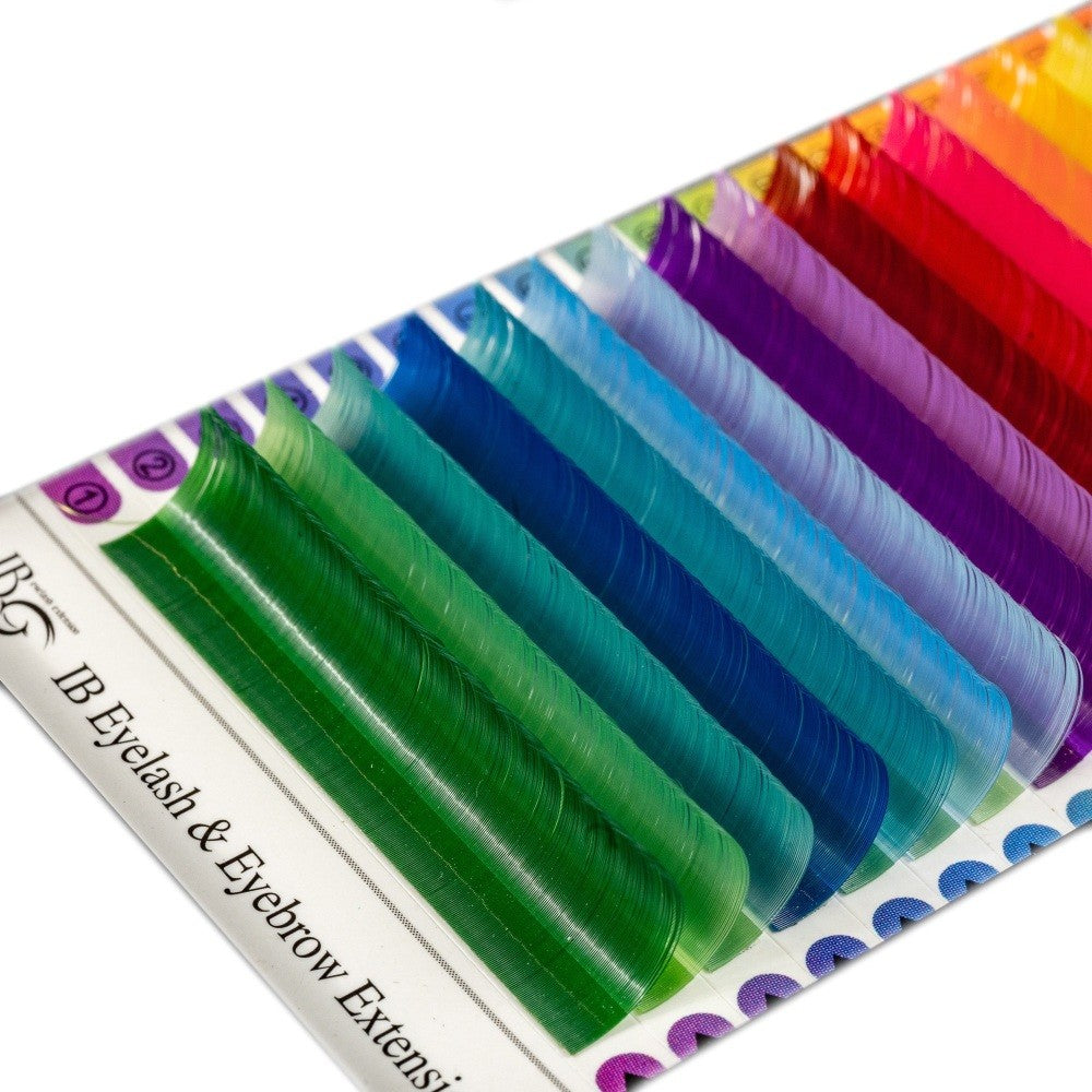 Extensii gene Ibeauty Color Mix 20 linii