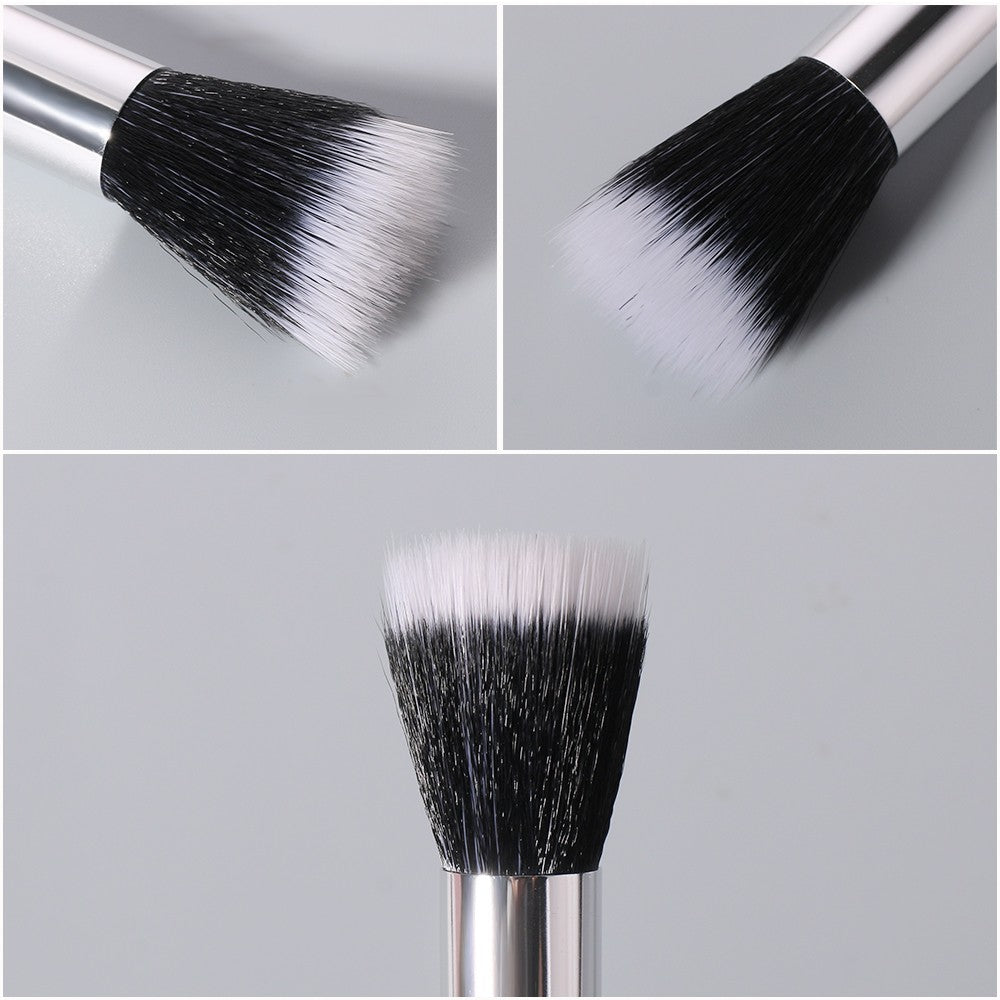 Pensula fond de ten par sintetic Beili Black B122