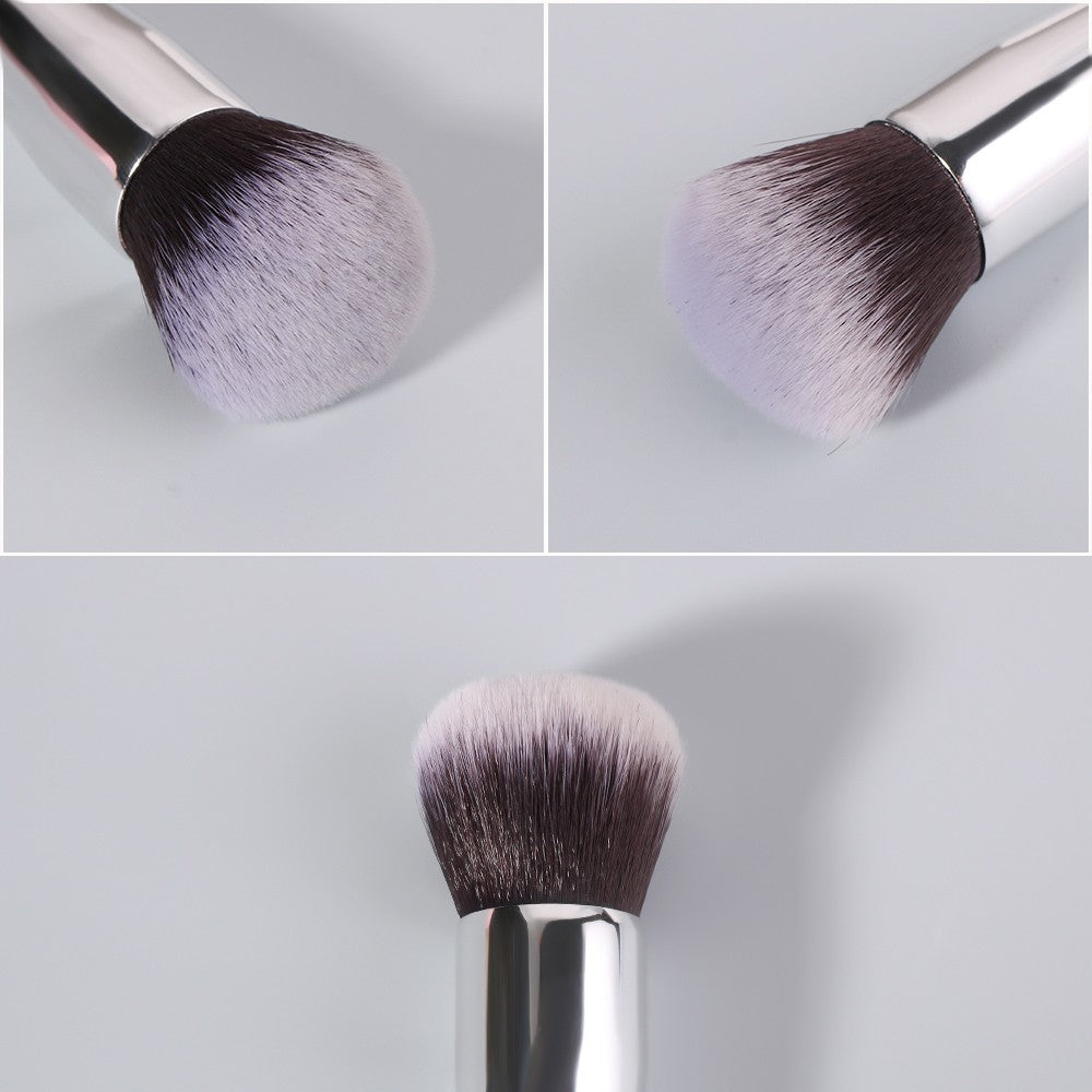 Pensula fond de ten par sintetic Beili Black B102