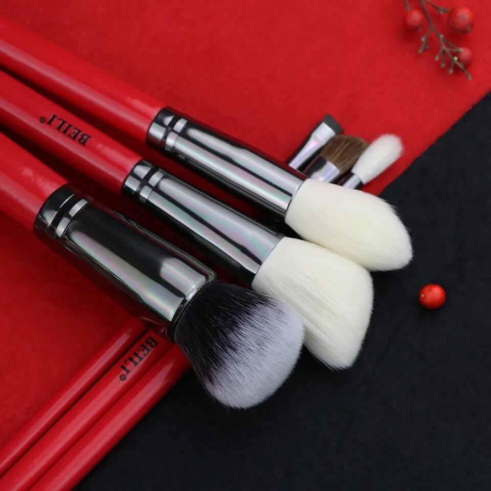 Set 8 pensule make-up Beili Red