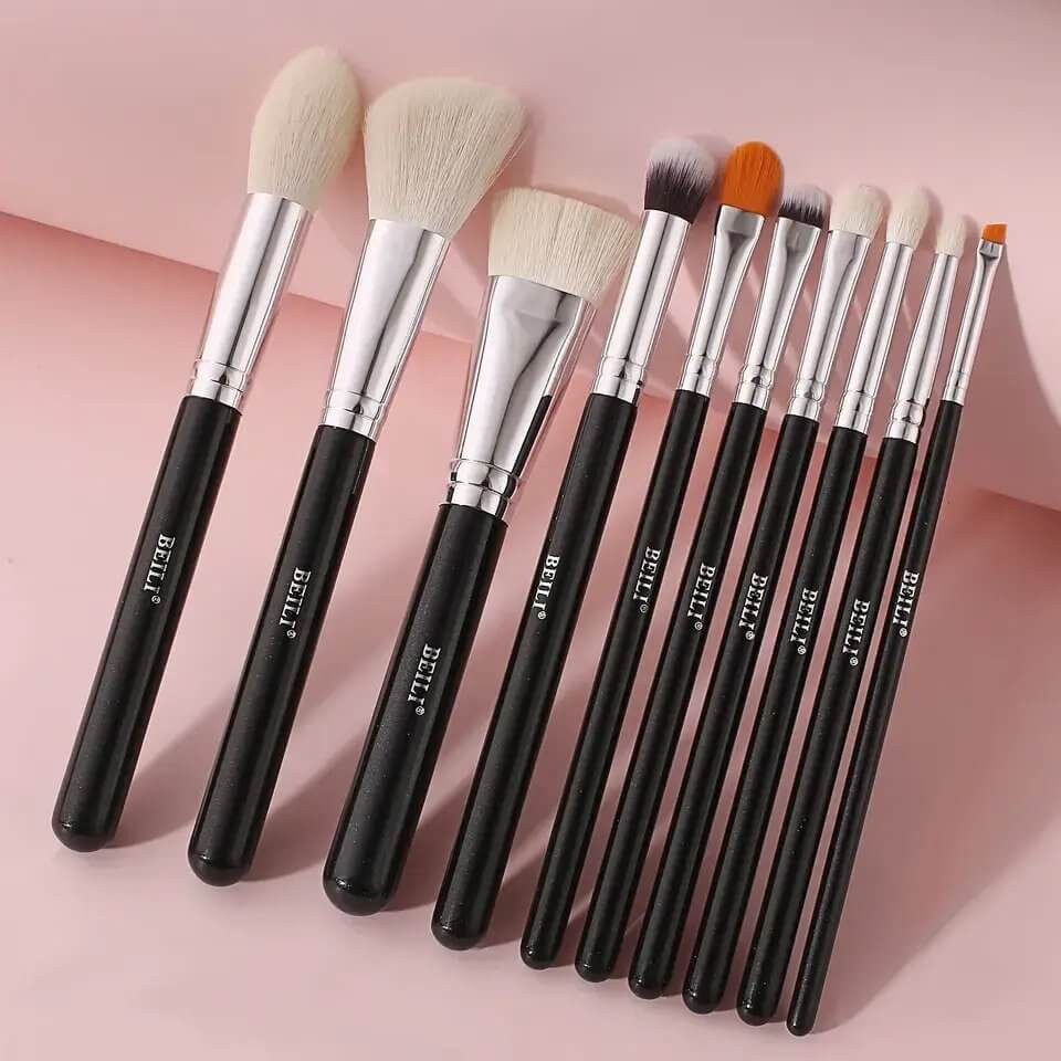 Set 10 pensule make-up Beili Black