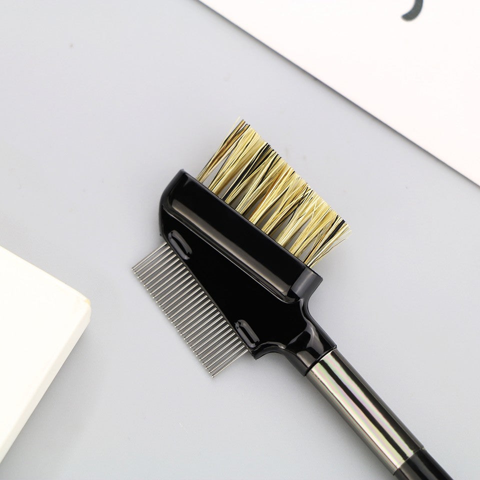 Pensula gene/sprancene par sintetic Beili Black BX845