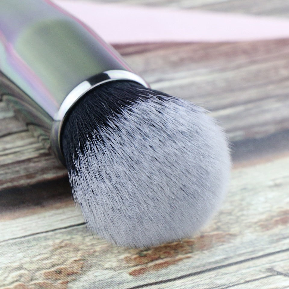 Pensula fond de ten par sintetic Beili Red H102