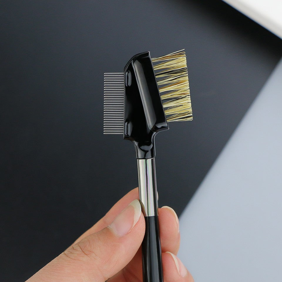 Pensula gene/sprancene par sintetic Beili Black BX845