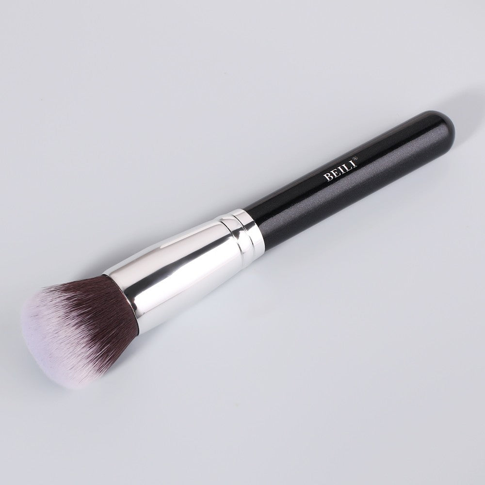 Pensula fond de ten par sintetic Beili Black B102