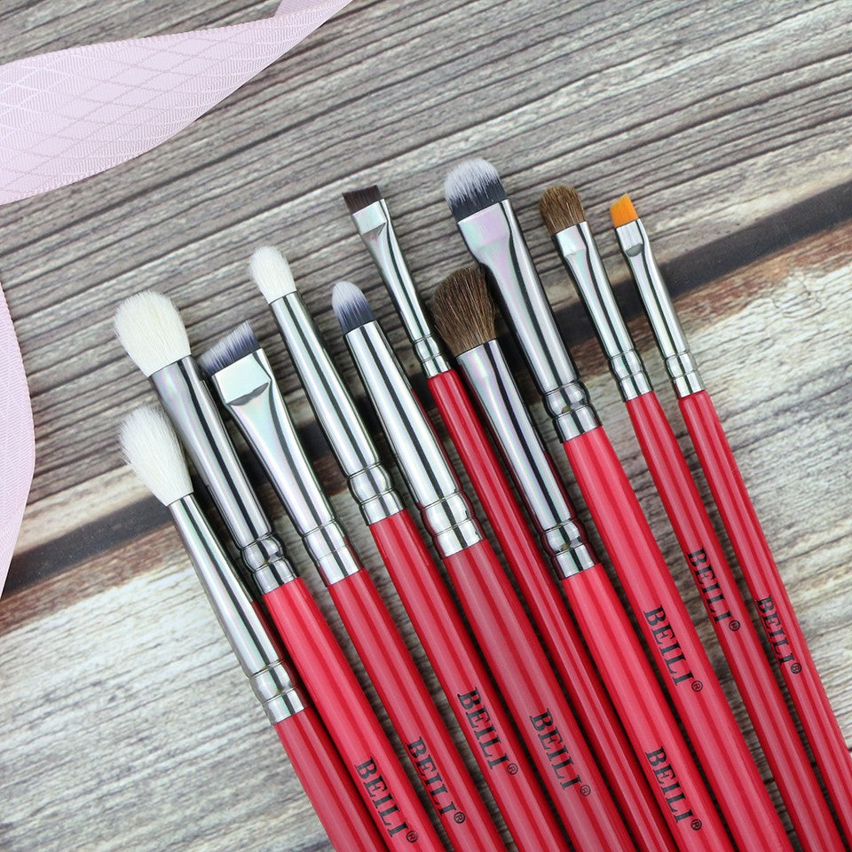 Set 15 pensule make-up Beili Red