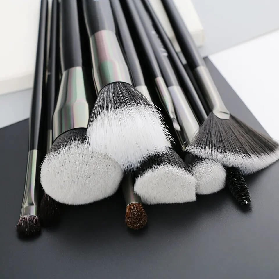 Set 10 pensule make-up Beili Black Professional