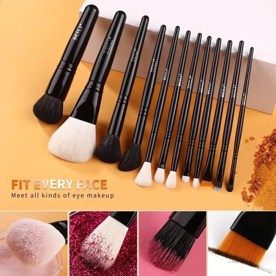 Set pensule make-up Beili Black 24