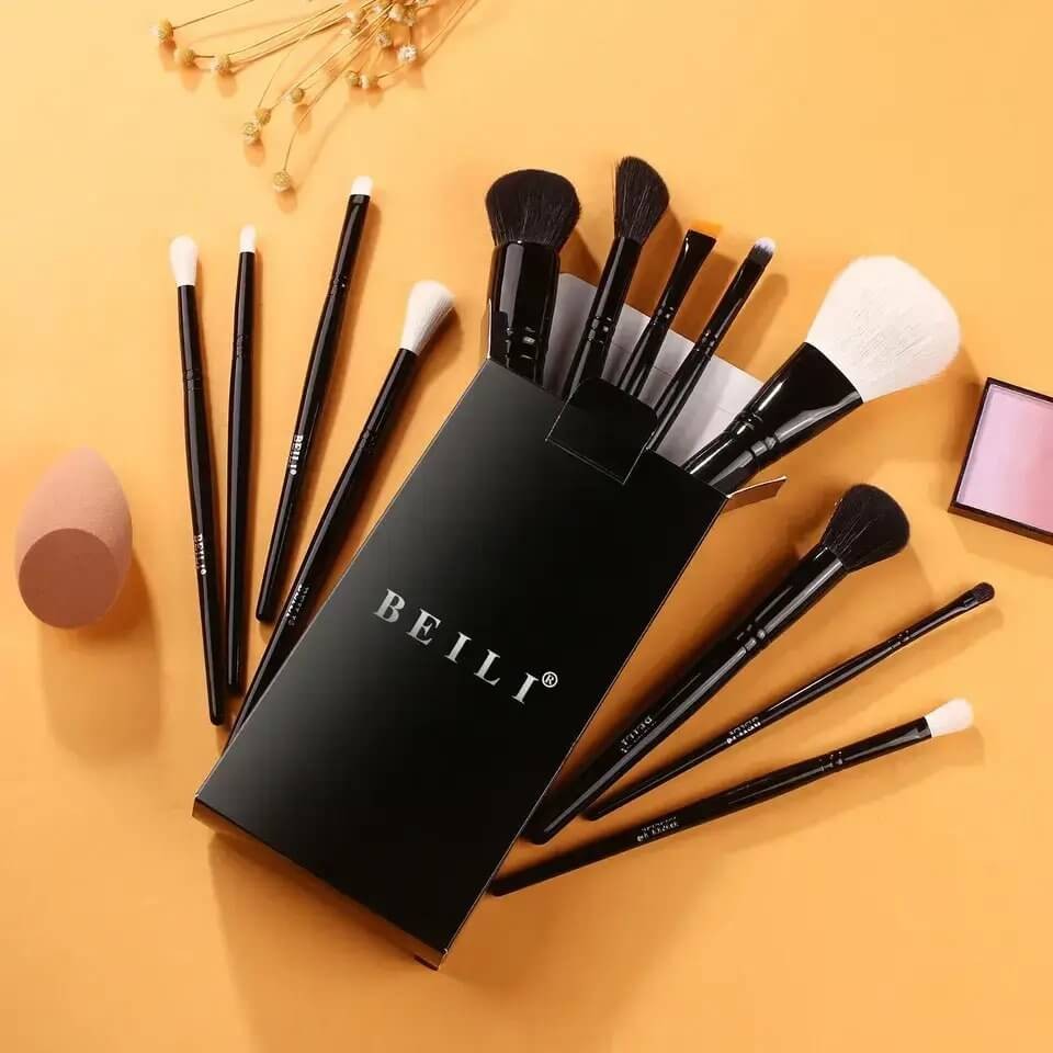 Set pensule make-up Beili Black 24