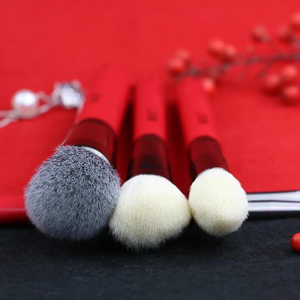 Set 8 pensule make-up Beili Red