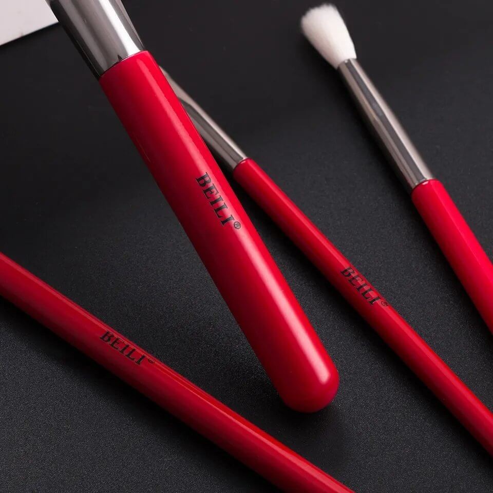 Set 6 pensule make-up Beili Red