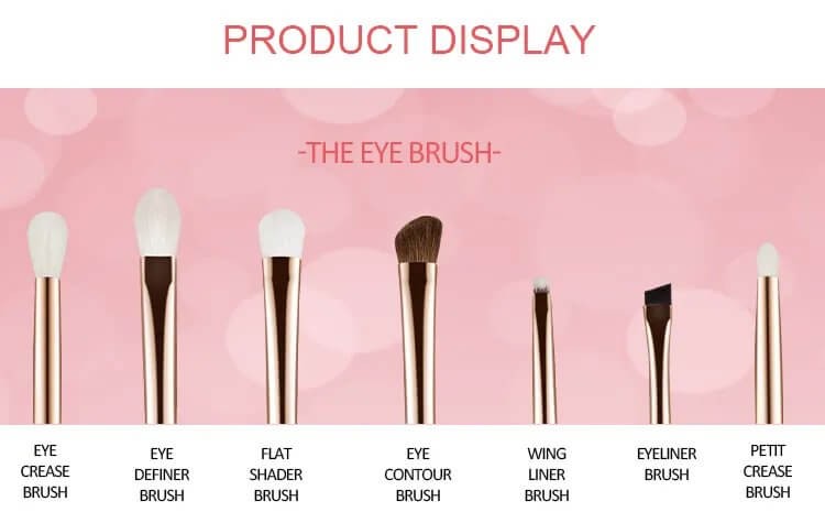 Set 7 pensule make-up Beili Cream