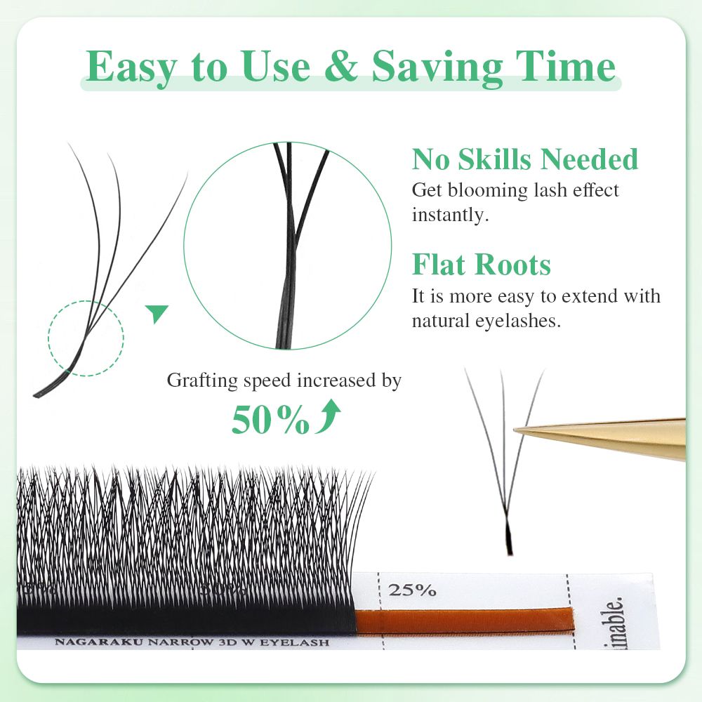 Extensii Gene Nagaraku Narrow 3D W Air Series