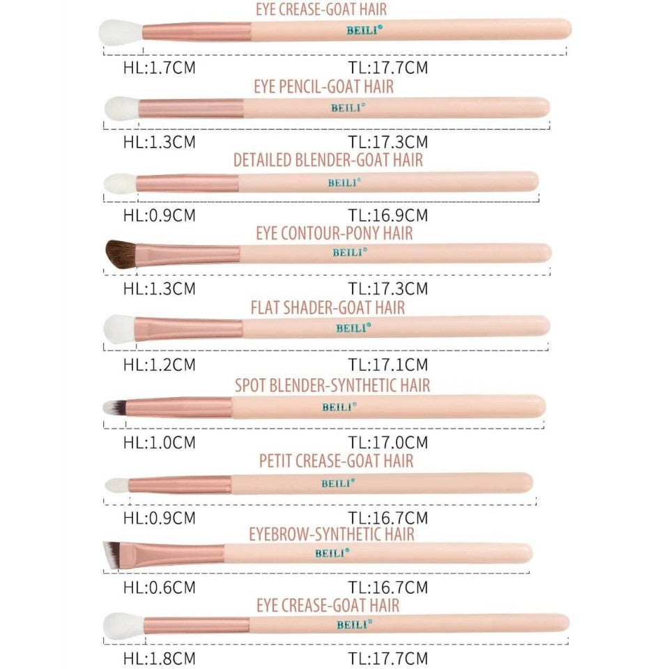 Set 25 pensule make-up Beili Cream