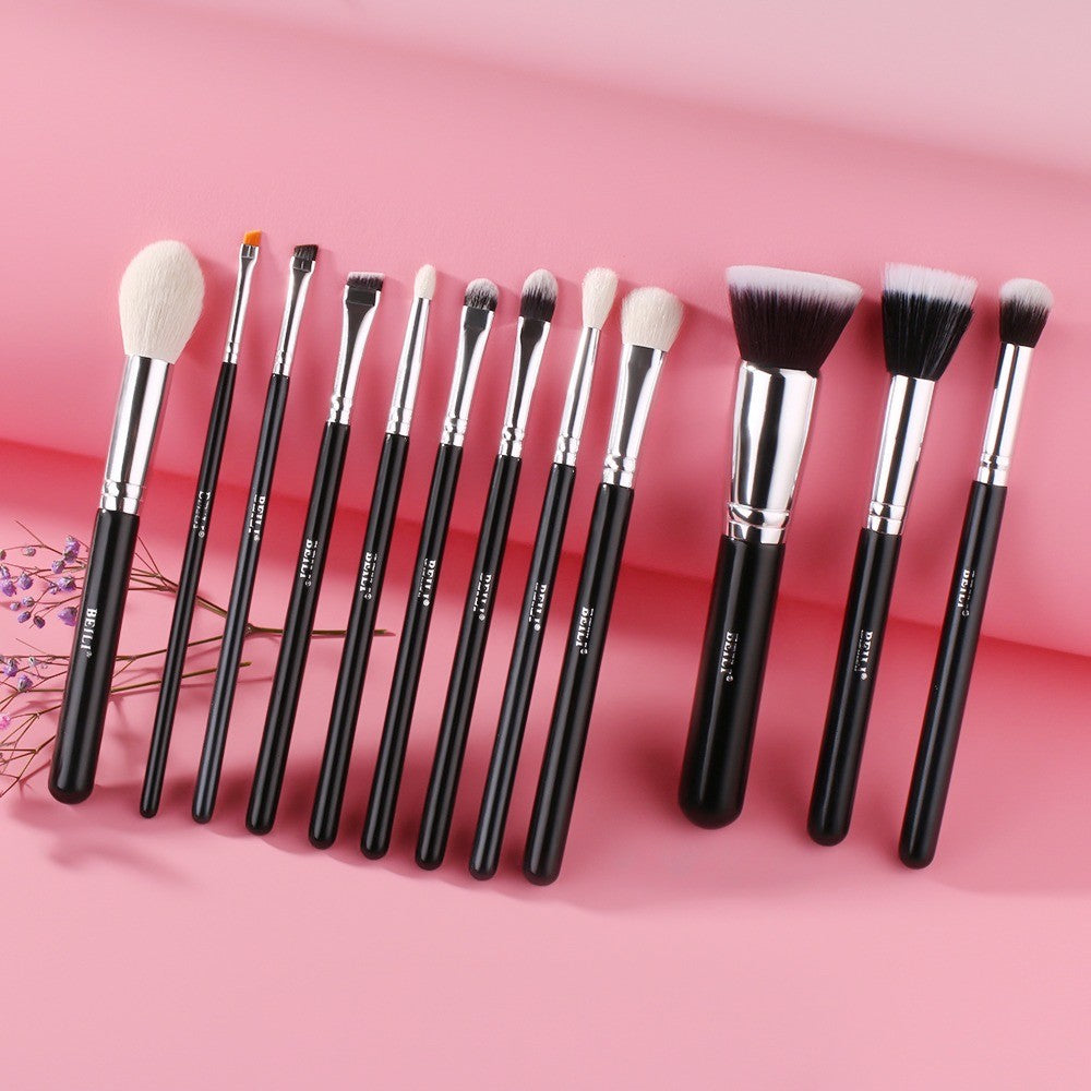 Set 12 pensule make-up Beili Black