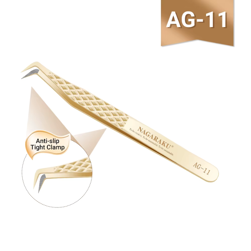 Penseta Profesionala Gold Nagaraku AG-11