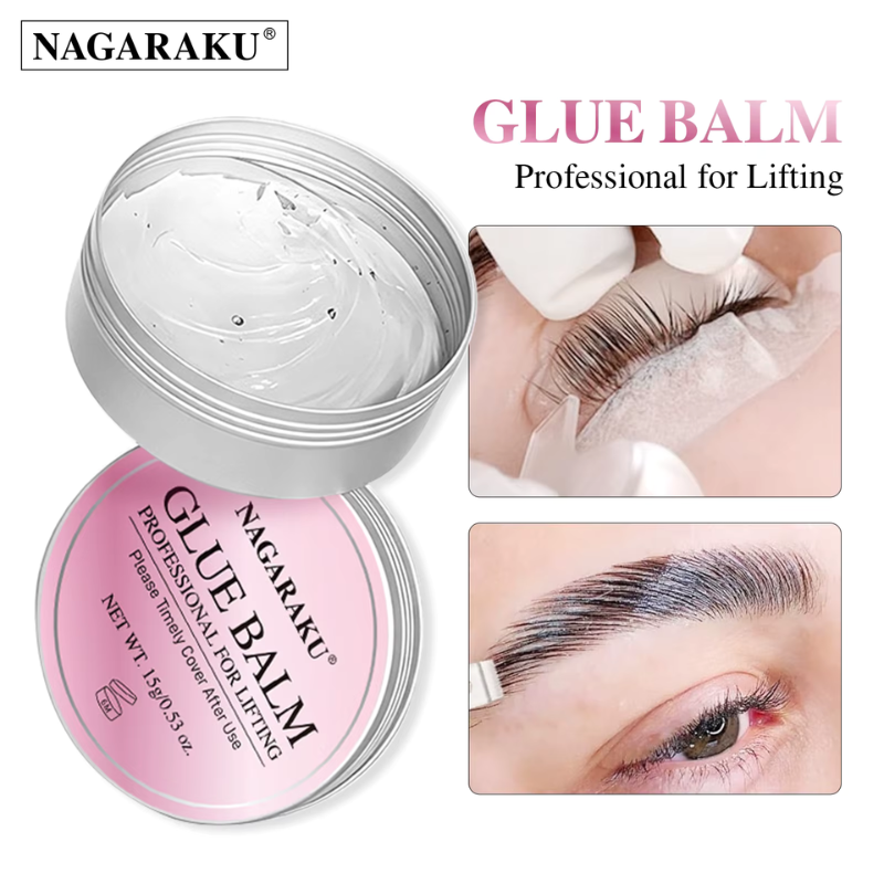 NAGARAKU Glue Balm pentru Laminare Gene și Sprâncene – 15G