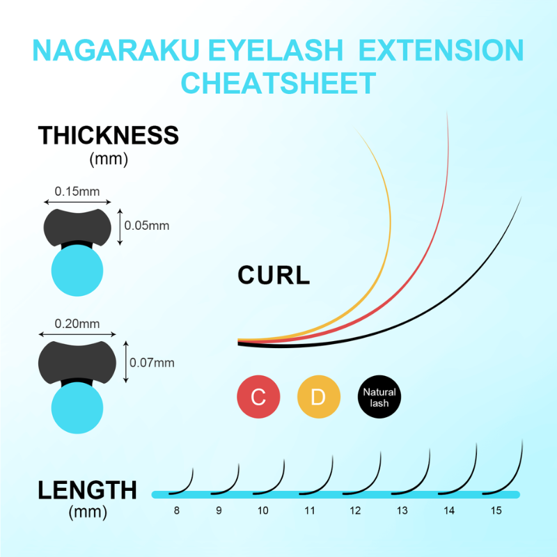 Extensii Gene Nagaraku Flat Matte Ellipse