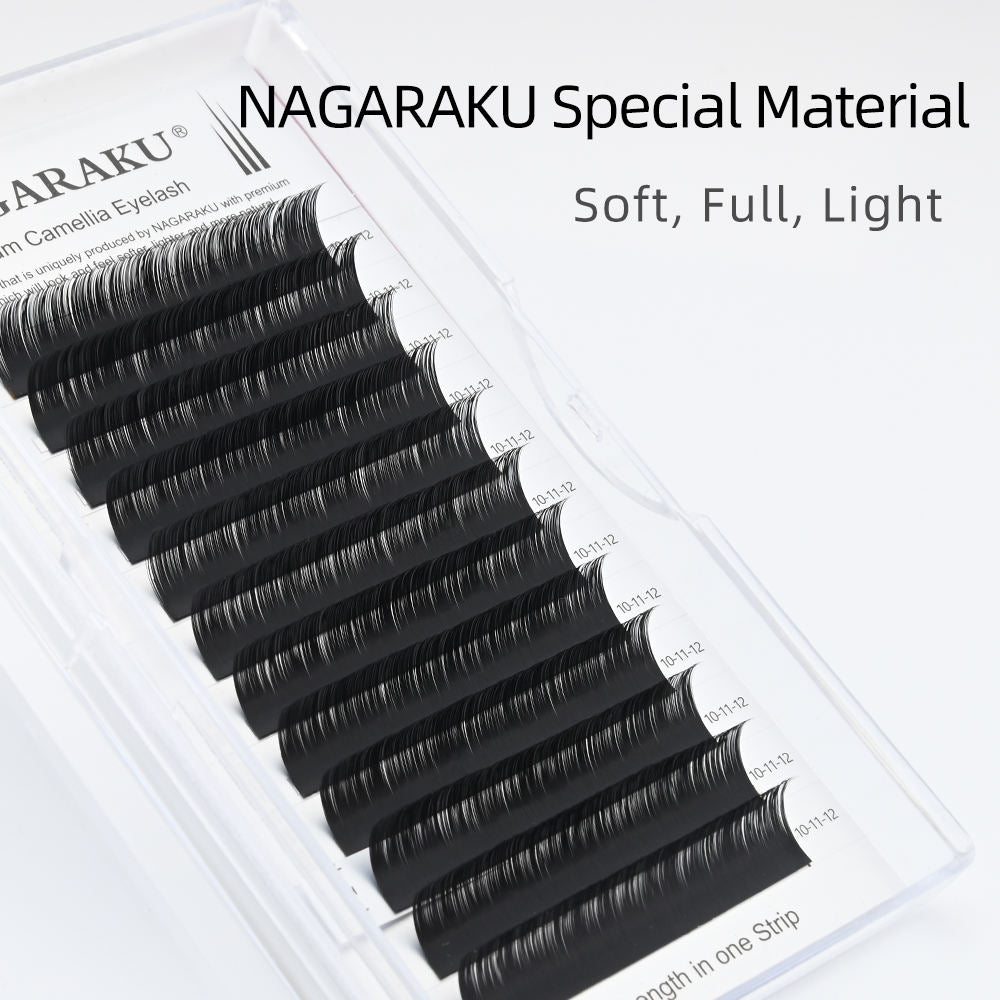 Extensii Gene Premade Nagaraku Camellia Premium Volume