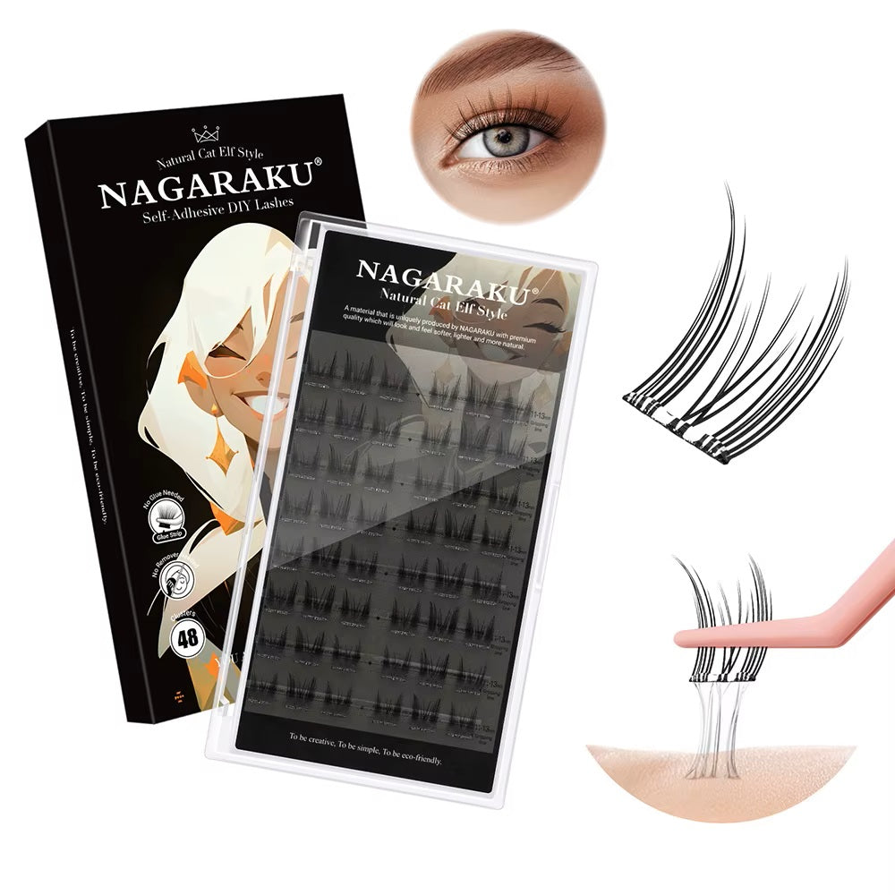 Gene NAGARAKU DIY Autoadezive Natural Cat Elf Style