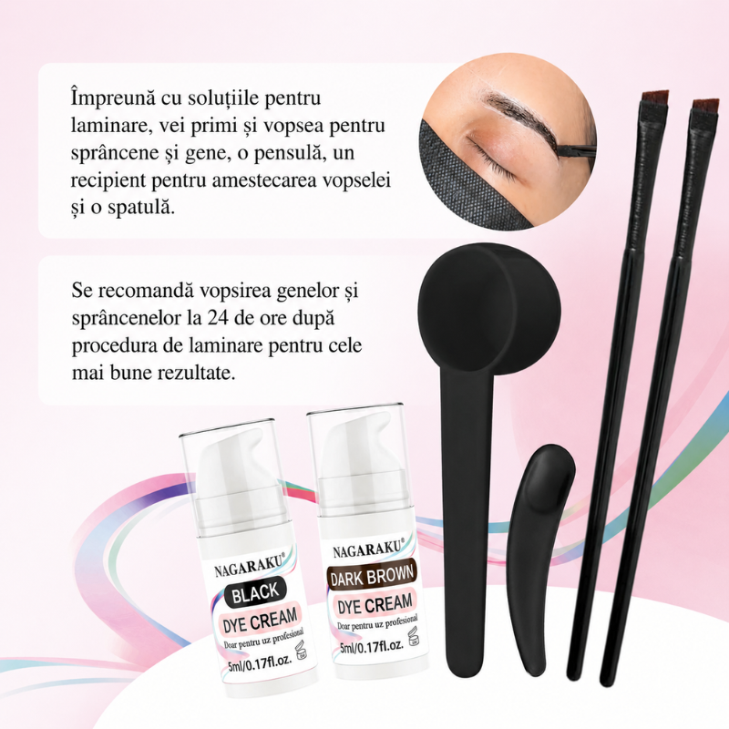 Kit Complet Nagaraku – Gene și Sprâncene