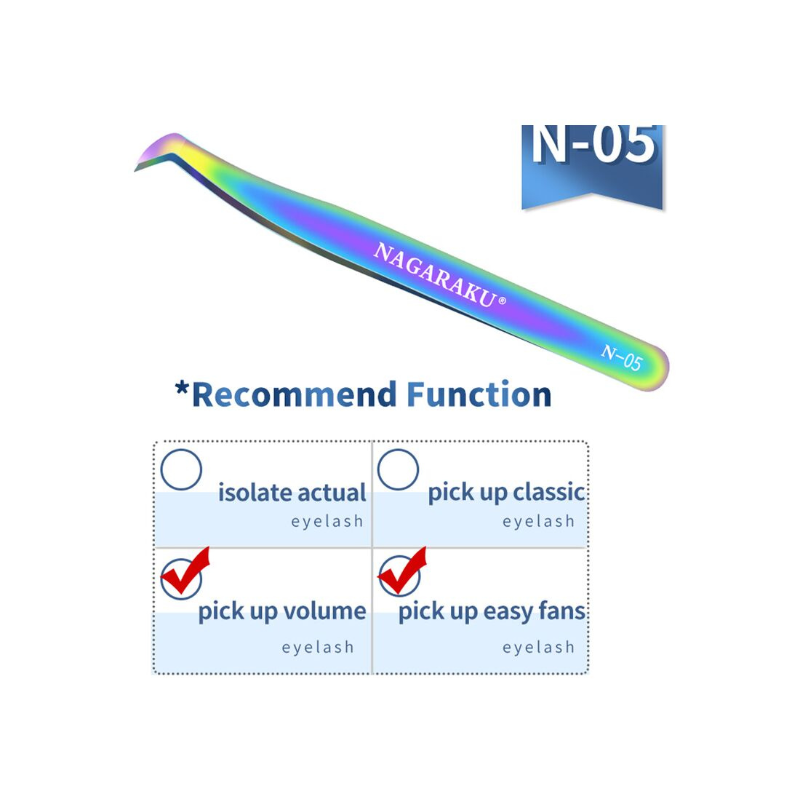 Penseta Volum Nagaraku Rainbow N-05