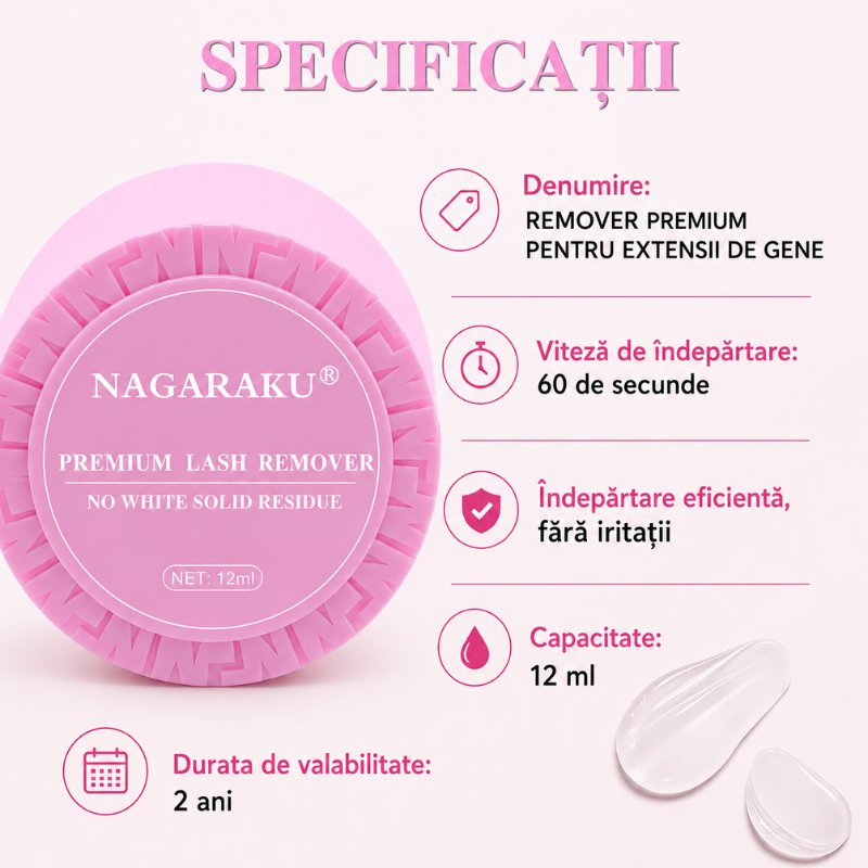 Remover Crema Nagaraku Premium 12G