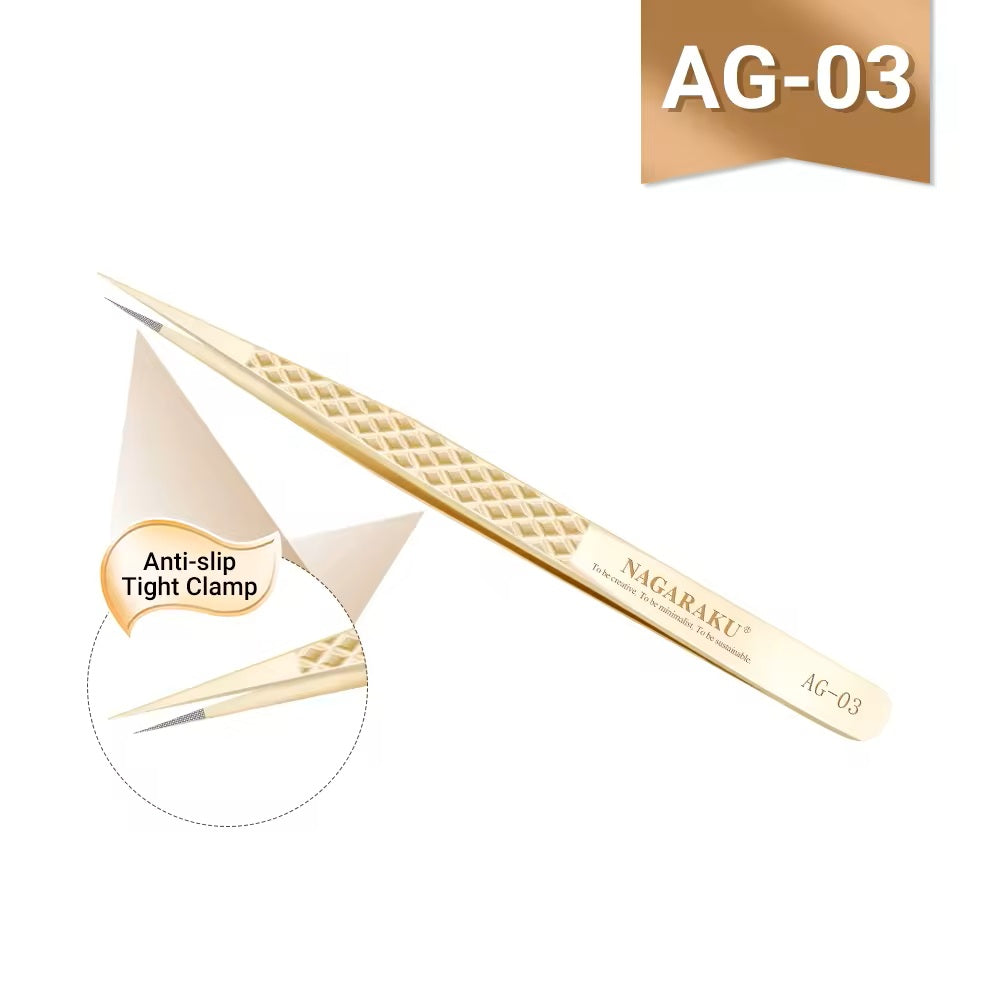 Pensetă Profesională Gold Nagaraku AG-03