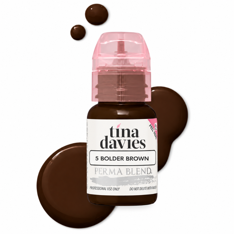 Perma Blend Luxe PMU Ink - Tina Davies Bolder Brown Luxe 15ML