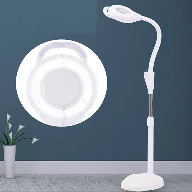 Lampa Led cu Lupa si Suport Podea