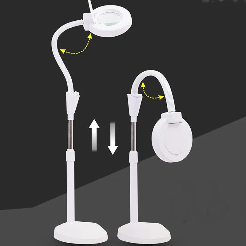 Lampa Led cu Lupa si Suport Podea