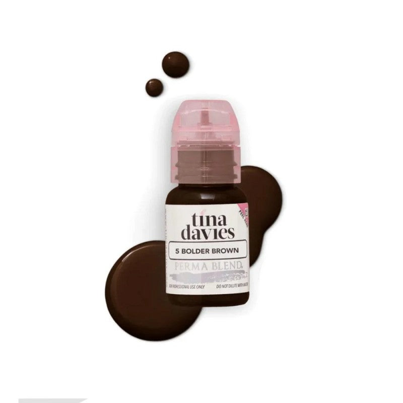 Perma Blend Luxe PMU Ink - Tina Davies Bolder Brown Luxe 15ML