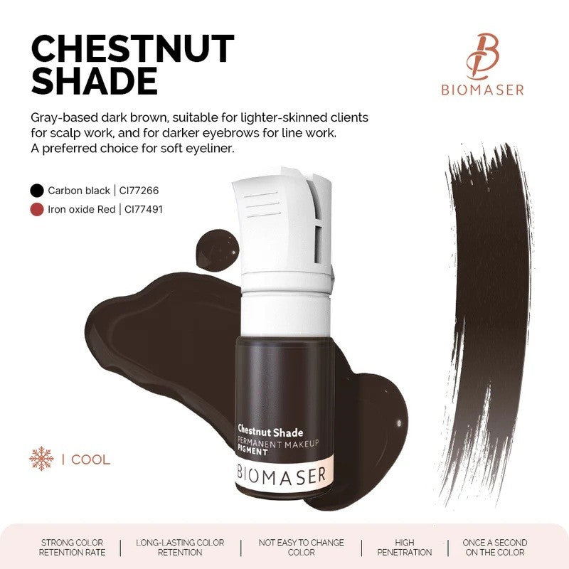 Pigment Biomaser Chestnut Shade Eyeliner & Scalp